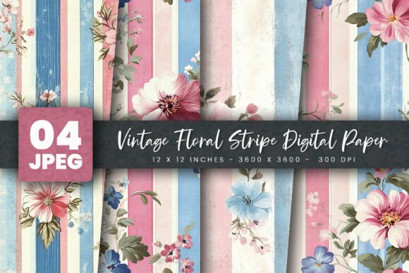 Download Vintage Cactus Scrapbook Digital Paper - Cactus Collection