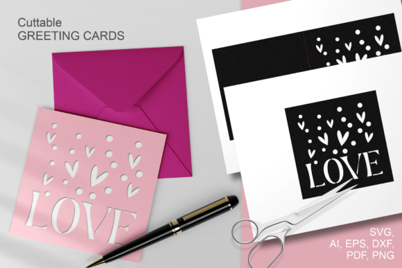 Download LOVE N Hearts Valentine's Day Card Set - Valentine's day Collection